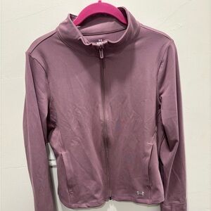 Under Armour Mauve Full-Zip Jacket